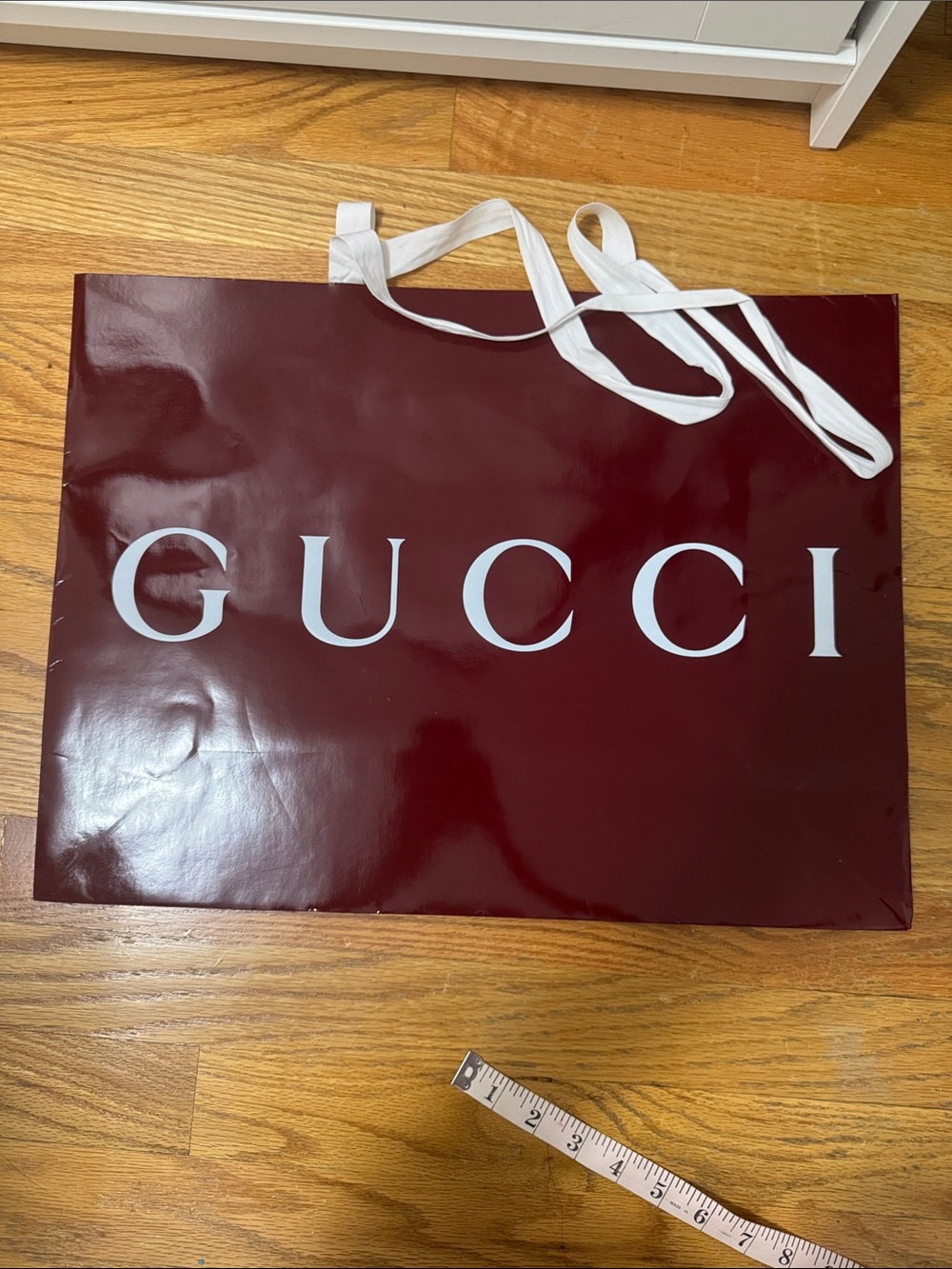 Gucci paper bag